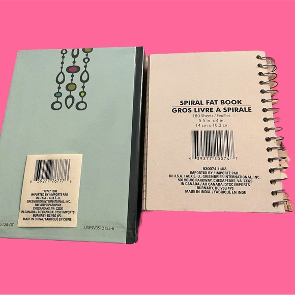 Colorful Spiral and Patterned Notebook Set - Picture 4 of 4